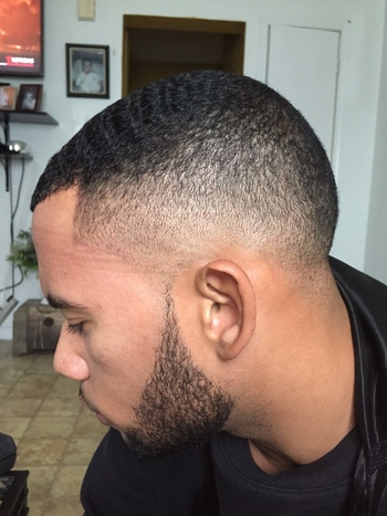 360 wave haircut fade